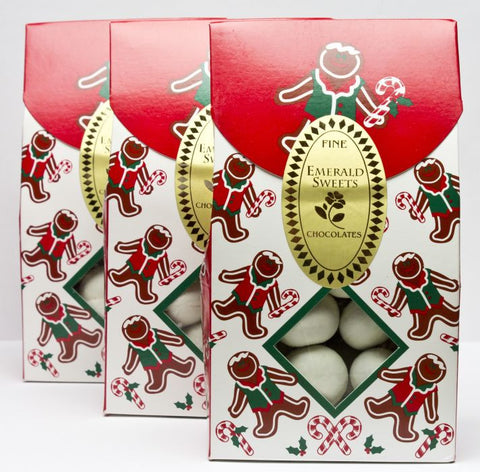 Candy cane Box -Peppermint malt balls