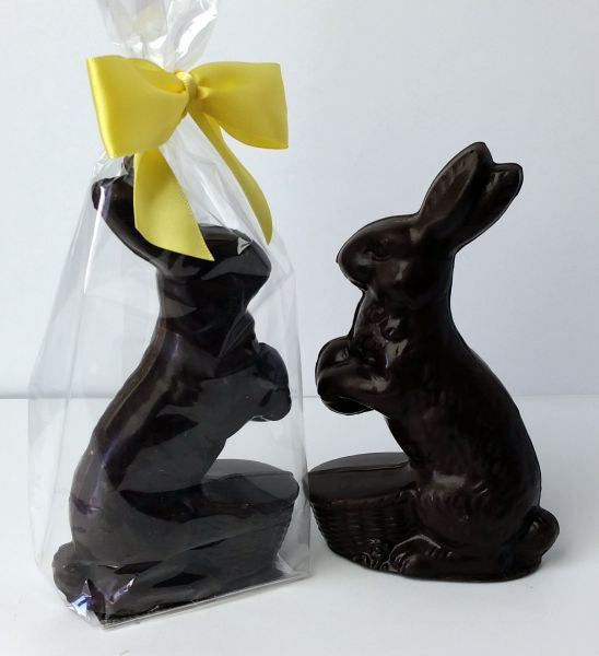 Rabbit With Flower Dark Chocolate